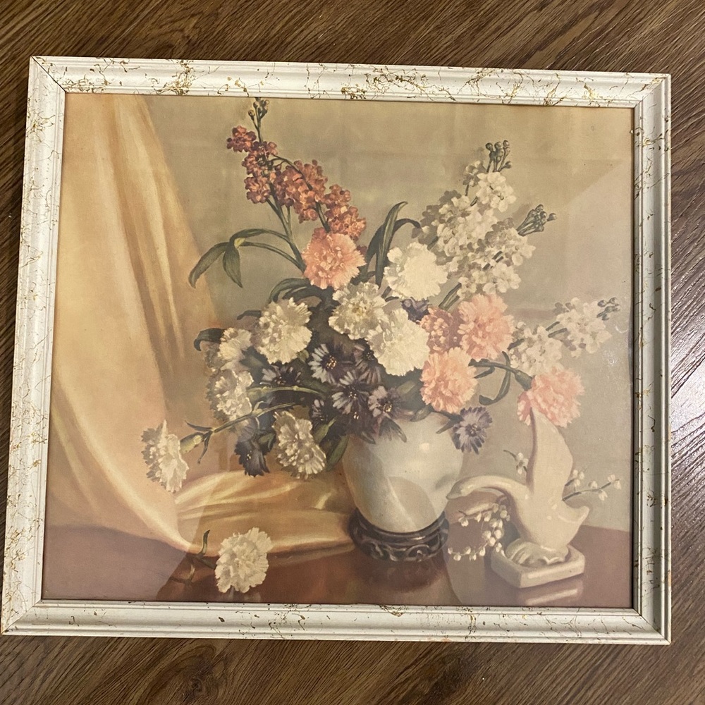 Antique flower picture